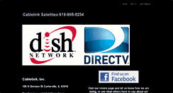 Desktop Screenshot of cablelinksatellites.com